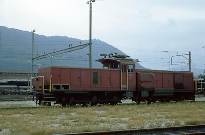 SBB, Chiasso, Eem 6/6 17004, Aufnahme 1971
