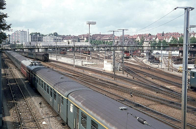 SBB, Bern West, Donnerbühltunnel, Aufnahme 1970