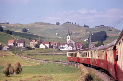 AB, Gonten, Alpstein-Express, Aufnahme 1970